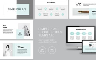 Simple Plan Business Presentation Template Google Slides