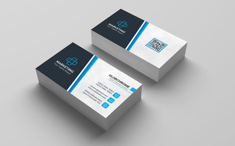 Template #107229 Card Creative Webdesign Template - Logo template Preview