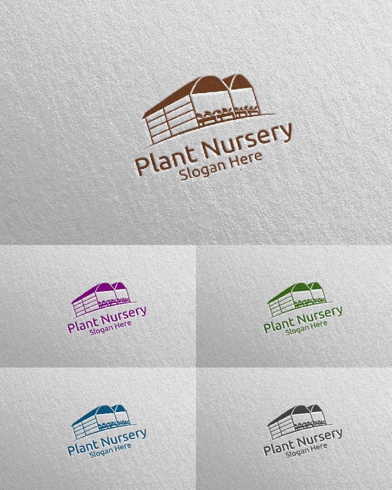 Template #107379 Zen Plants Webdesign Template - Logo template Preview