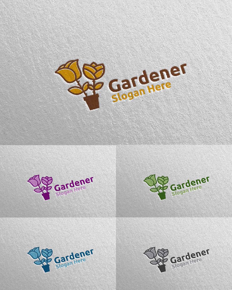 Kit Graphique #107380 Garden Zen Divers Modles Web - Logo template Preview