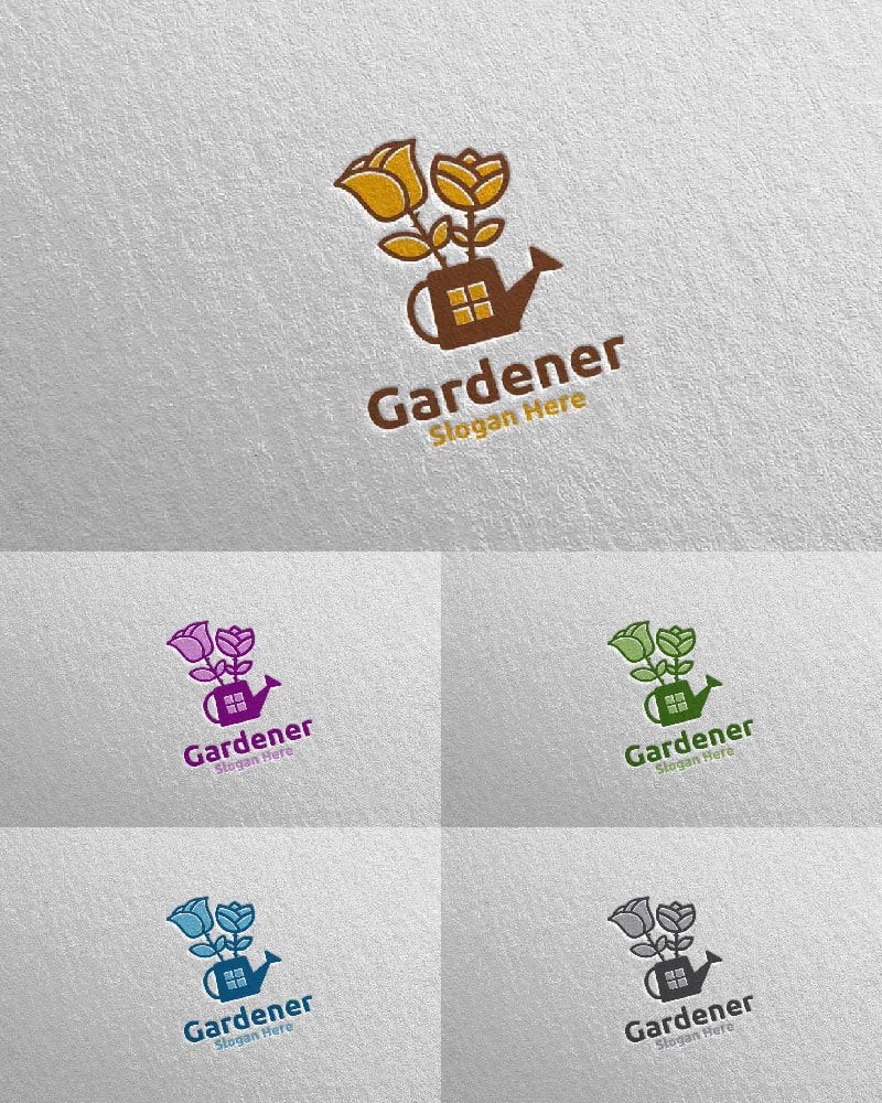 Template #107416 Zen Plants Webdesign Template - Logo template Preview