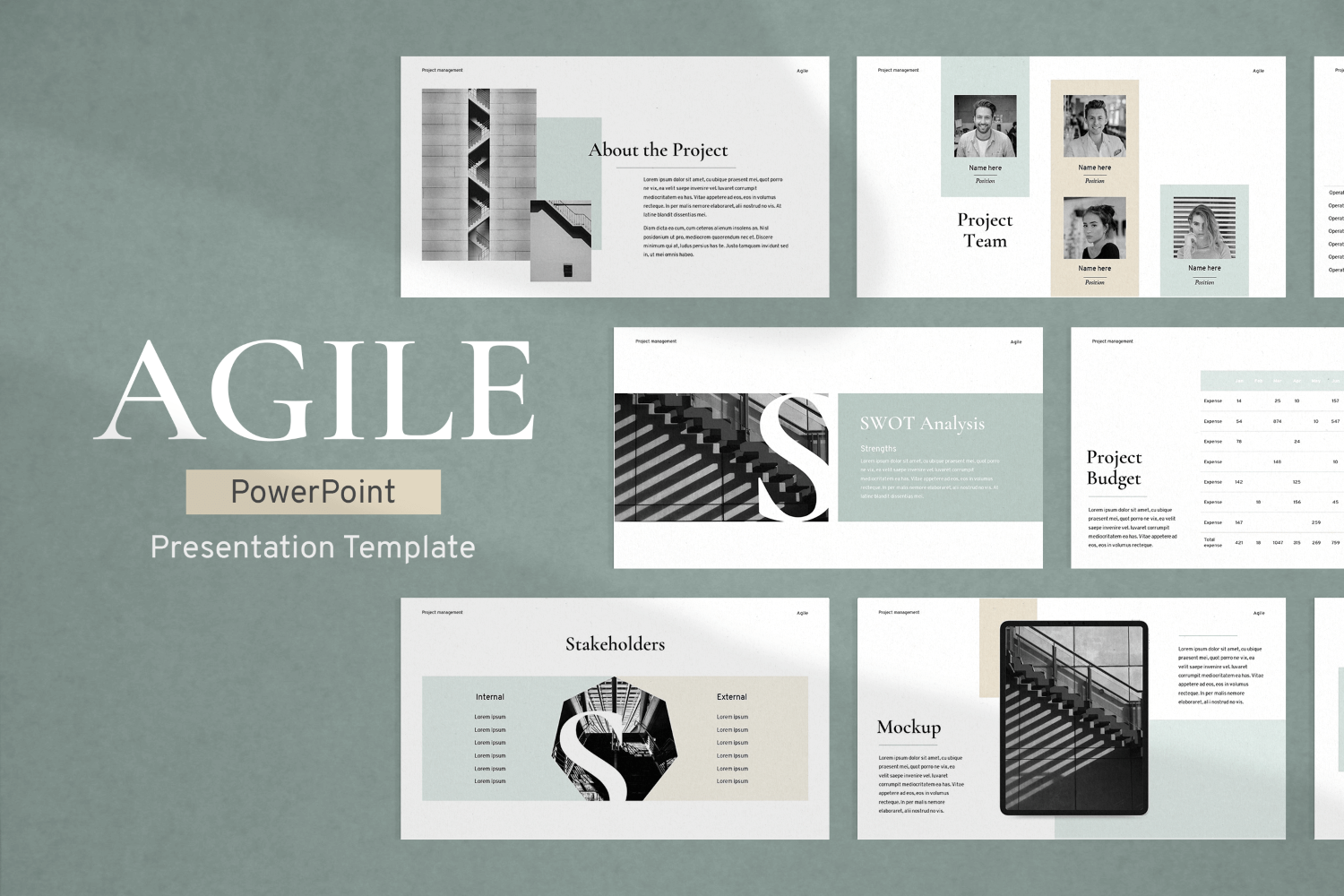 Kit Graphique #107436 Minimalist Presentation Divers Modles Web - Logo template Preview