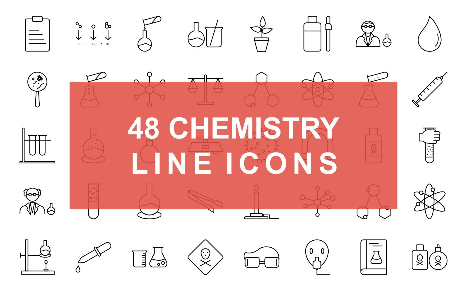 Kit Graphique #107477 Chemistry Lab Divers Modles Web - Logo template Preview