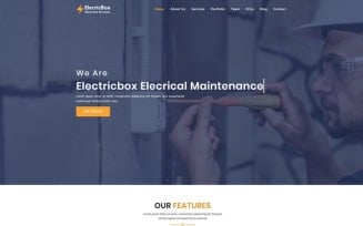 Electricbox Landing Page Template