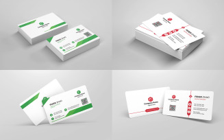 2 in 1 Business Card Bundle - Corporate Identity Template