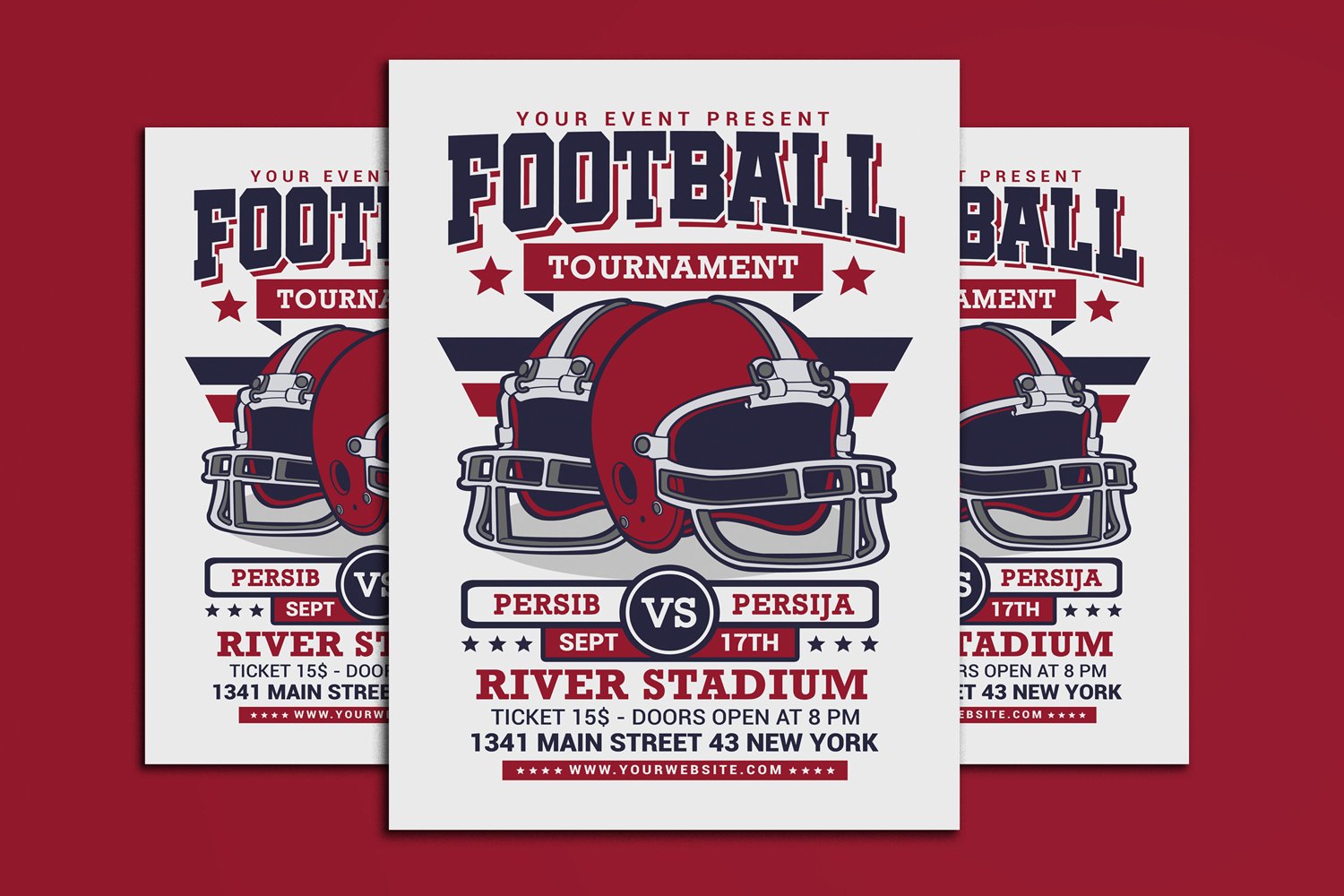 Kit Graphique #107801 Football Collge Web Design - Logo template Preview