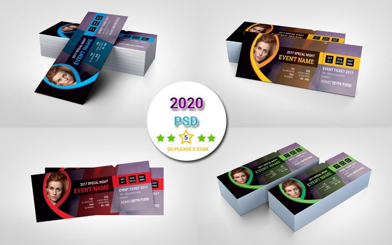 Template #107818 Event Liflet Webdesign Template - Logo template Preview