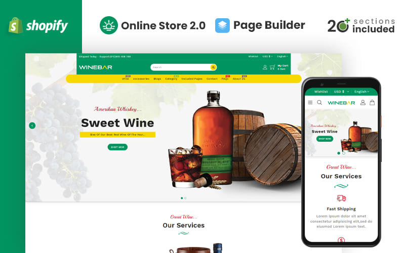 Kit Graphique #107864 Boissons Alcool Web Design - Logo template Preview