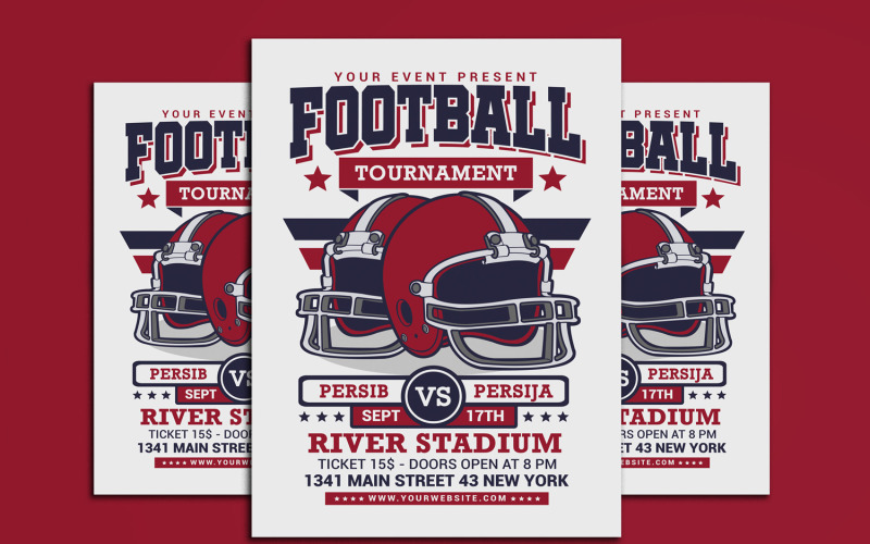 American Football Tournament - Corporate Identity Template