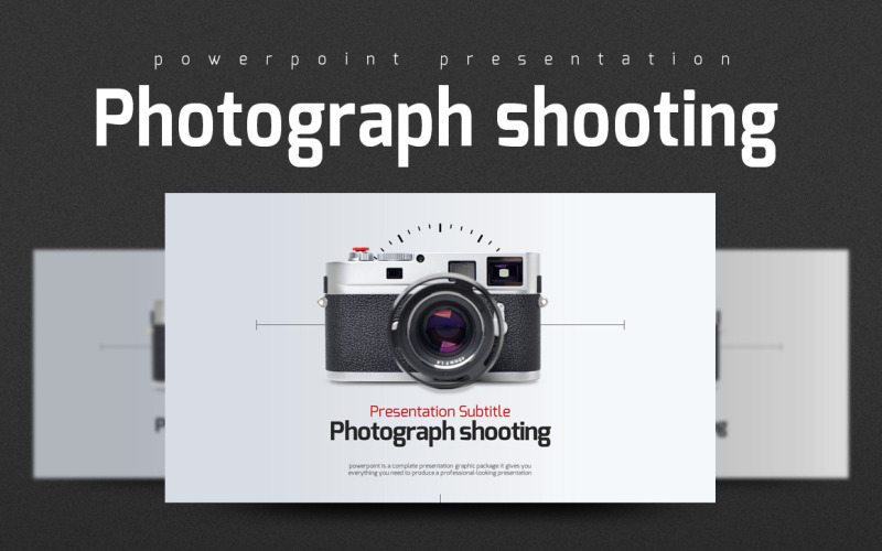 Camera PPT PowerPoint template PowerPoint Template
