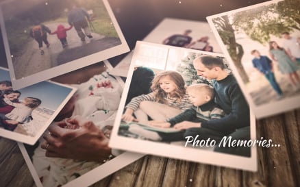Dramatic Photo Memories After Effects Template