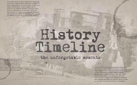 History Timeline Premiere Pro Template