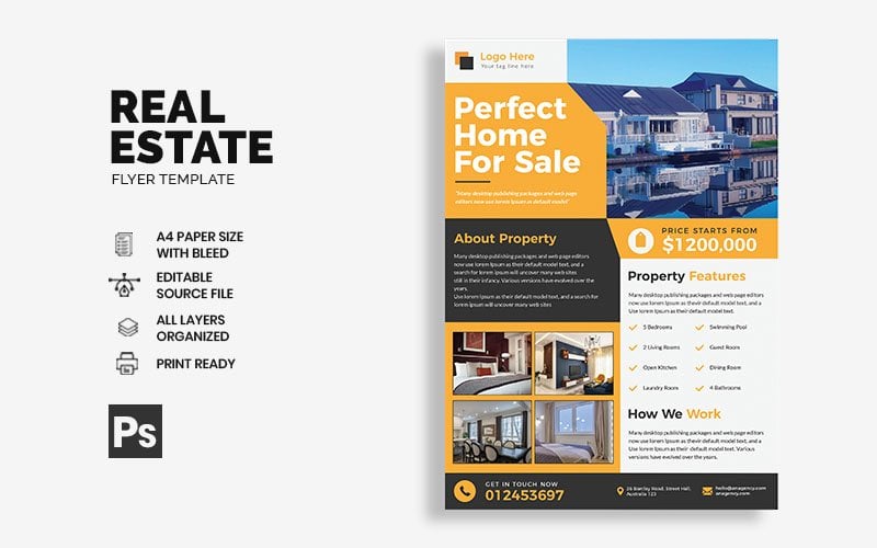 Kit Graphique #107955 Real Estate Divers Modles Web - Logo template Preview