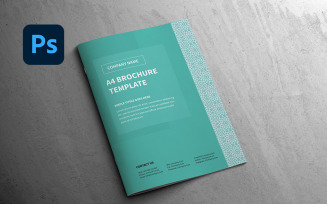 Modern A4 Business Brochure - Corporate Identity Template