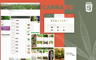 Cannado | Cannabis Multi-vendor HTML5 Website Template