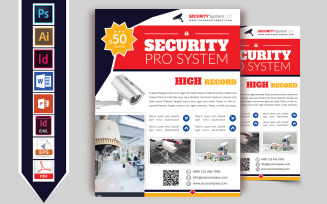 Security System Flyer Vol-03 - Corporate Identity Template
