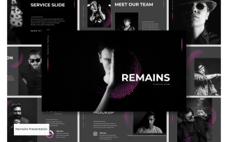 Remains - Keynote template