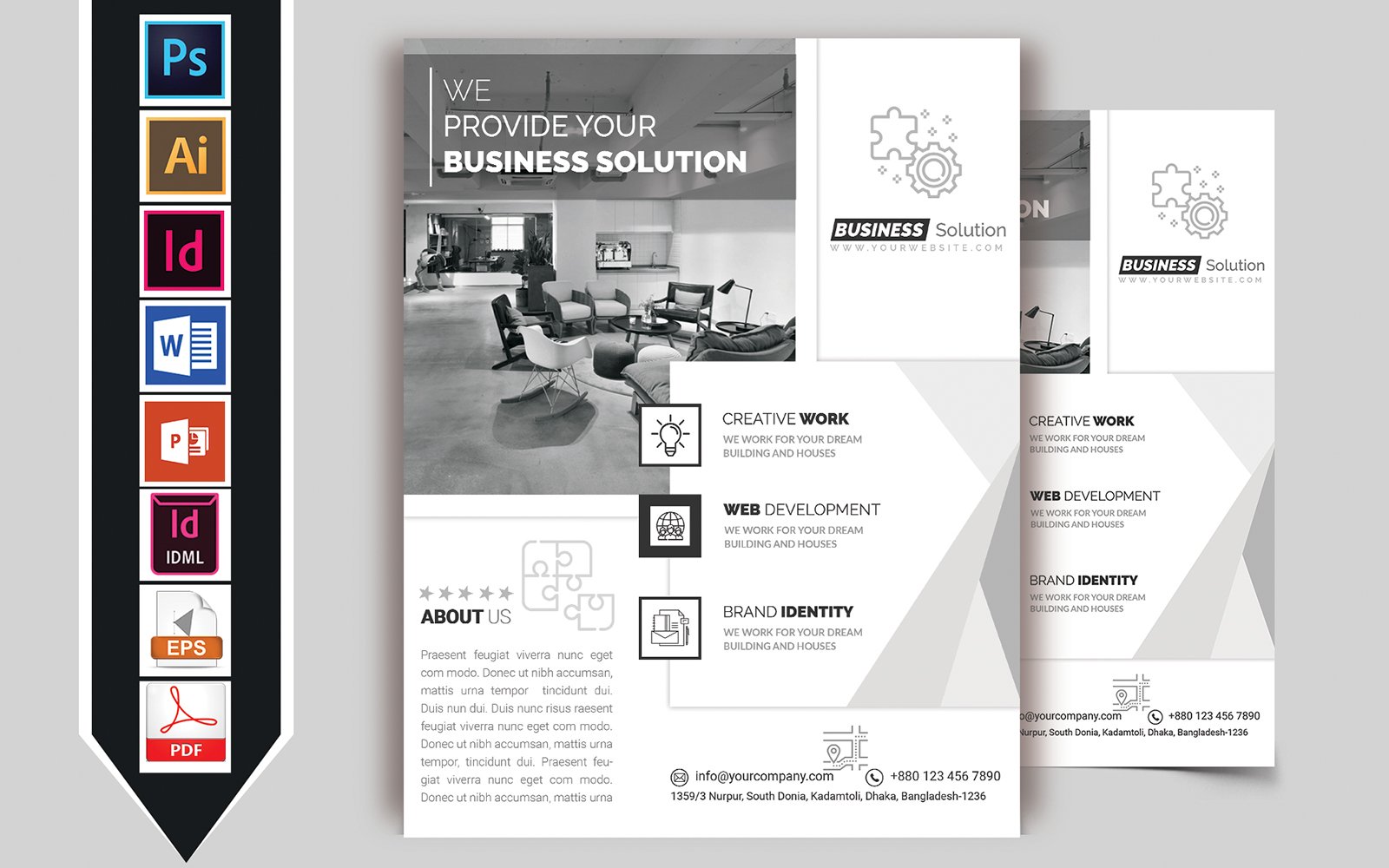 Kit Graphique #108241 Business Corporate Divers Modles Web - Logo template Preview