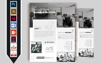 Minimal Creative Business Flyer Vol-01 - Corporate Identity Template