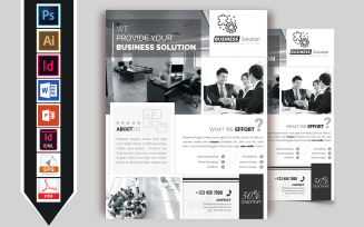 Minimal Creative Business Flyer Vol-02 - Corporate Identity Template