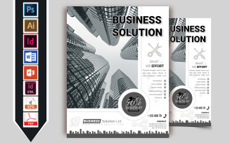 Minimal Creative Business Flyer Vol-06 - Corporate Identity Template