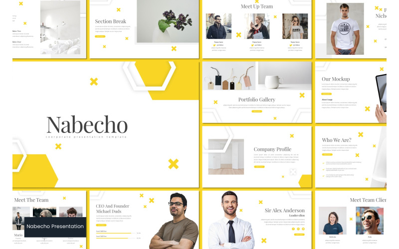 Nabecho PowerPoint template PowerPoint Template