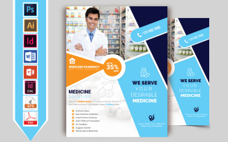 Pharmacy & Medicine Shop Flyer Vol-02 - Corporate Identity Template