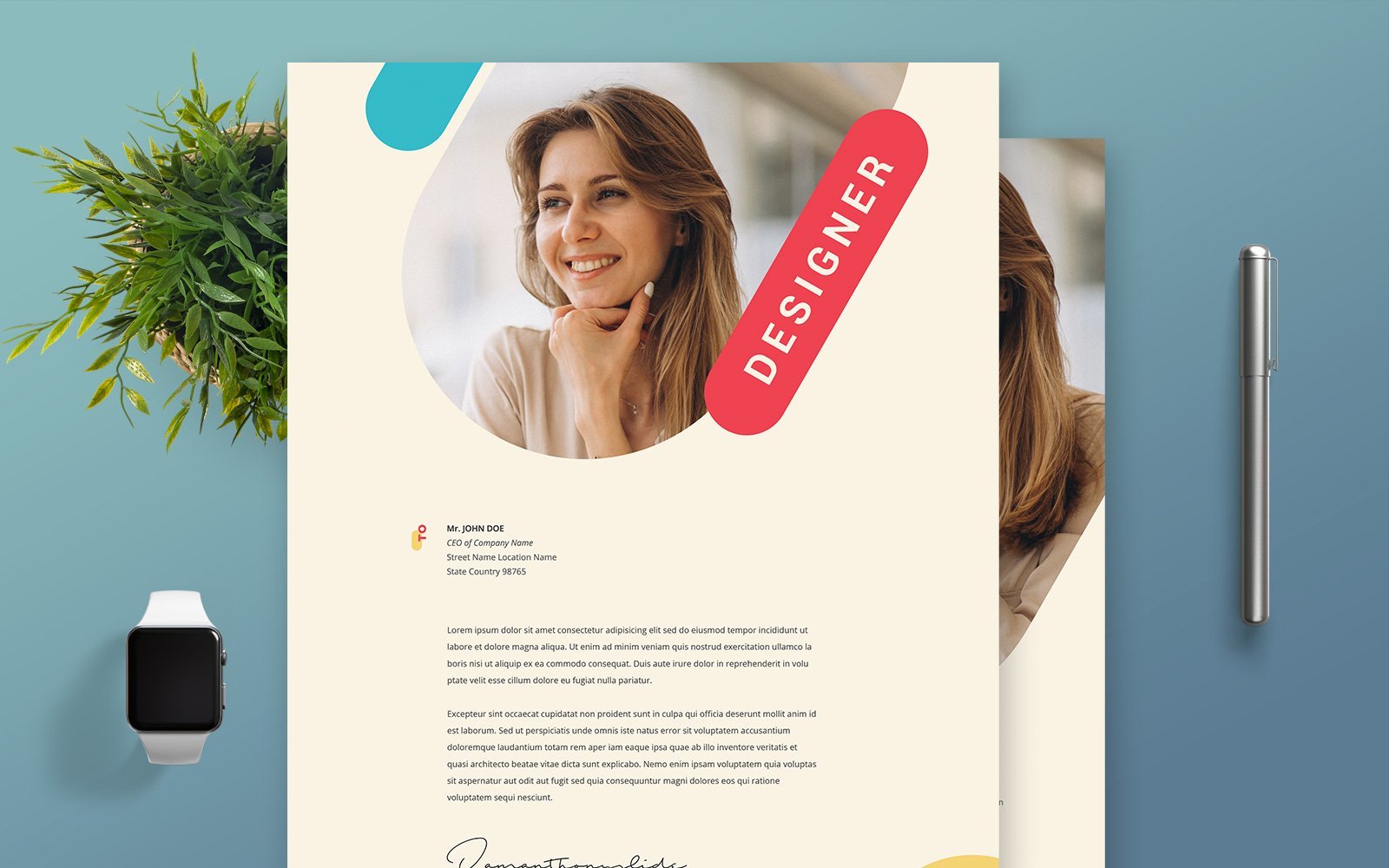 Kit Graphique #108358 Professional Resume Divers Modles Web - Logo template Preview