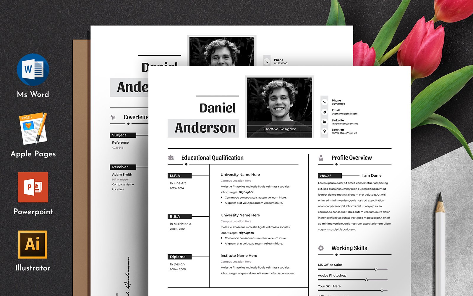 Template #108377 Template Cv Webdesign Template - Logo template Preview