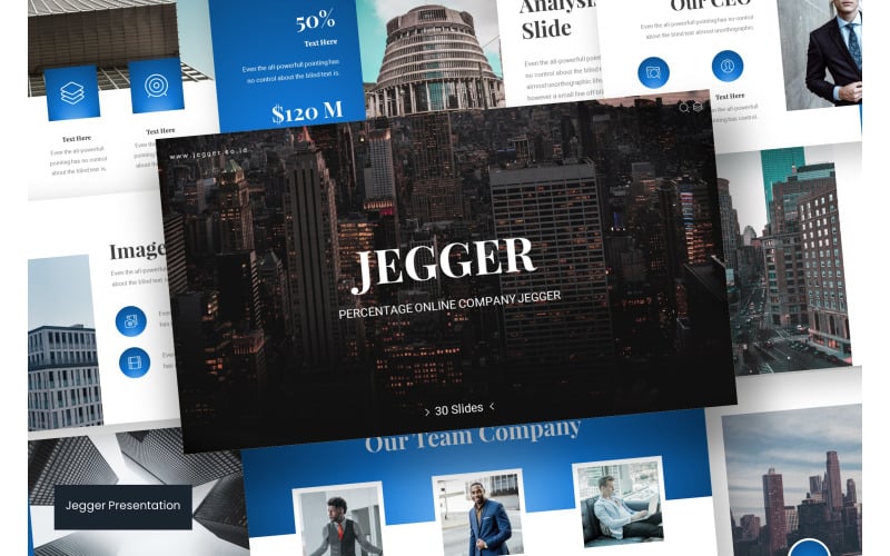 Jegger PowerPoint template PowerPoint Template