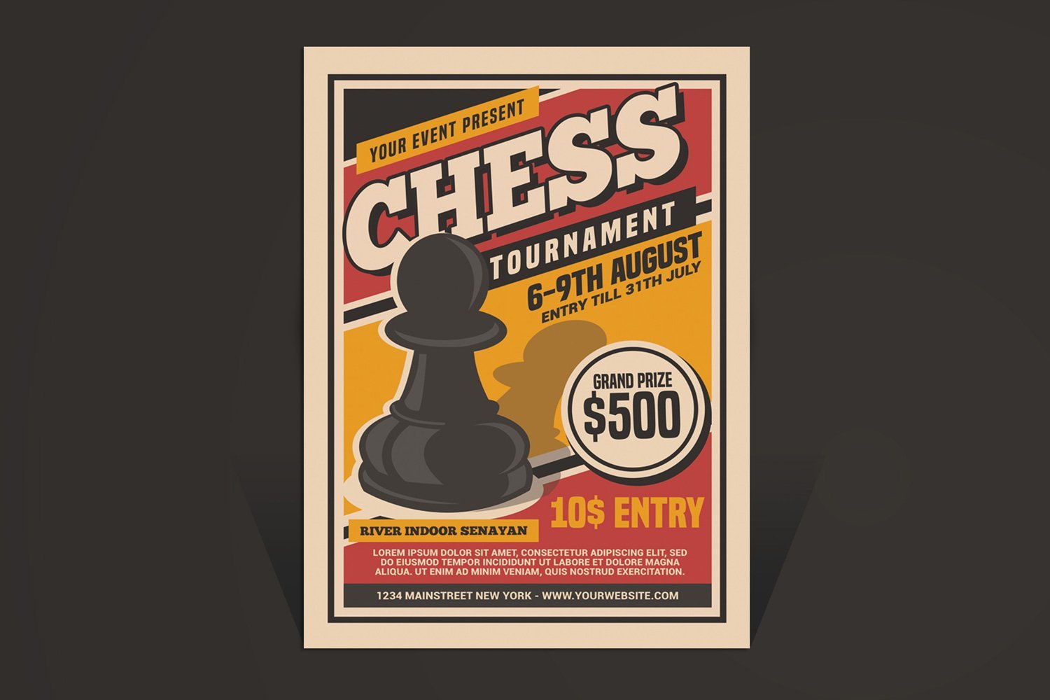 Kit Graphique #108402 Chess Comptition Divers Modles Web - Logo template Preview