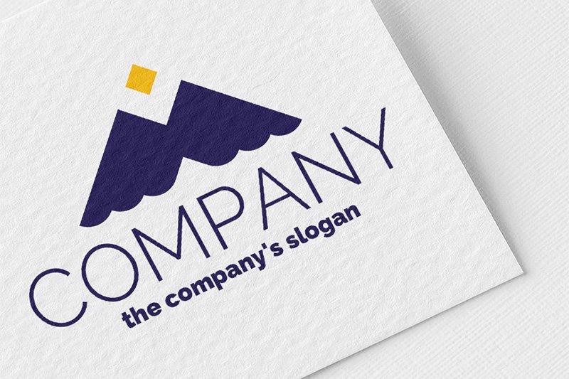 Kit Graphique #108442 Montagne Oiseau Web Design - Logo template Preview