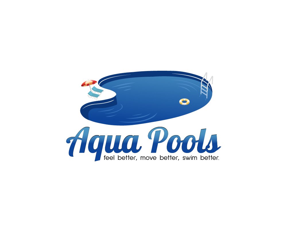 Template #108460 Aqua Pool Webdesign Template - Logo template Preview