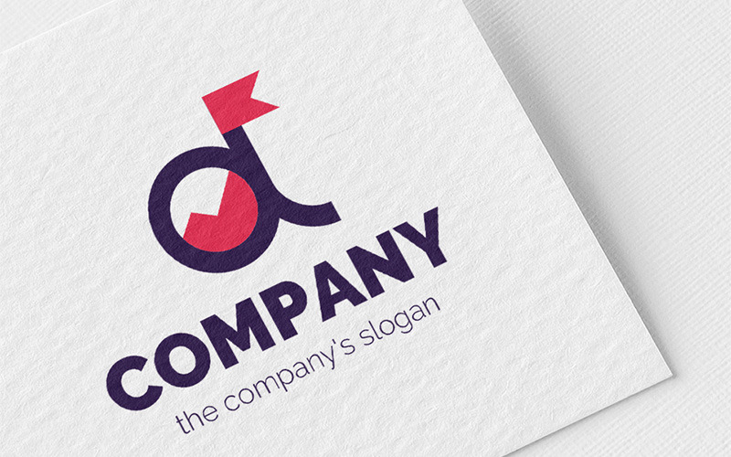 Dynamic for the Company With the Name on A Logo Template
