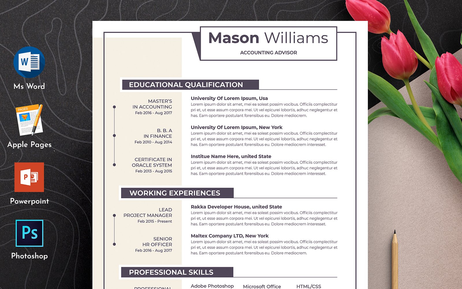 Template #108538 Template Cv Webdesign Template - Logo template Preview