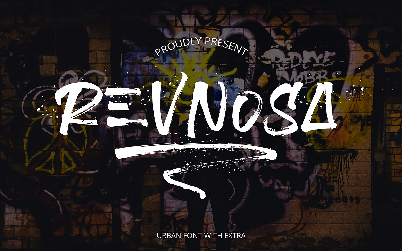 Revnosa Urban Brush Font