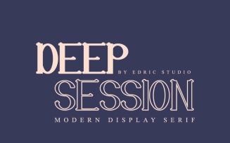 Deep Session Font