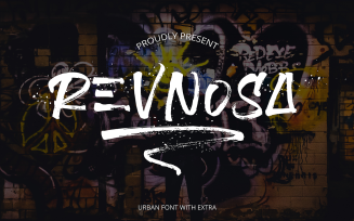 Revnosa Urban Brush Font
