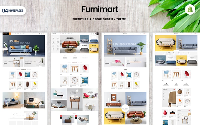 Tema Shopify "Furnimart | Furniture & Decor" #108534