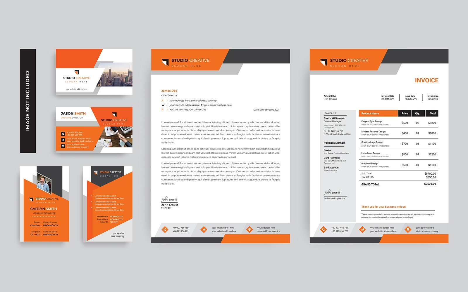 Template #108643 Branding Corporate Webdesign Template - Logo template Preview