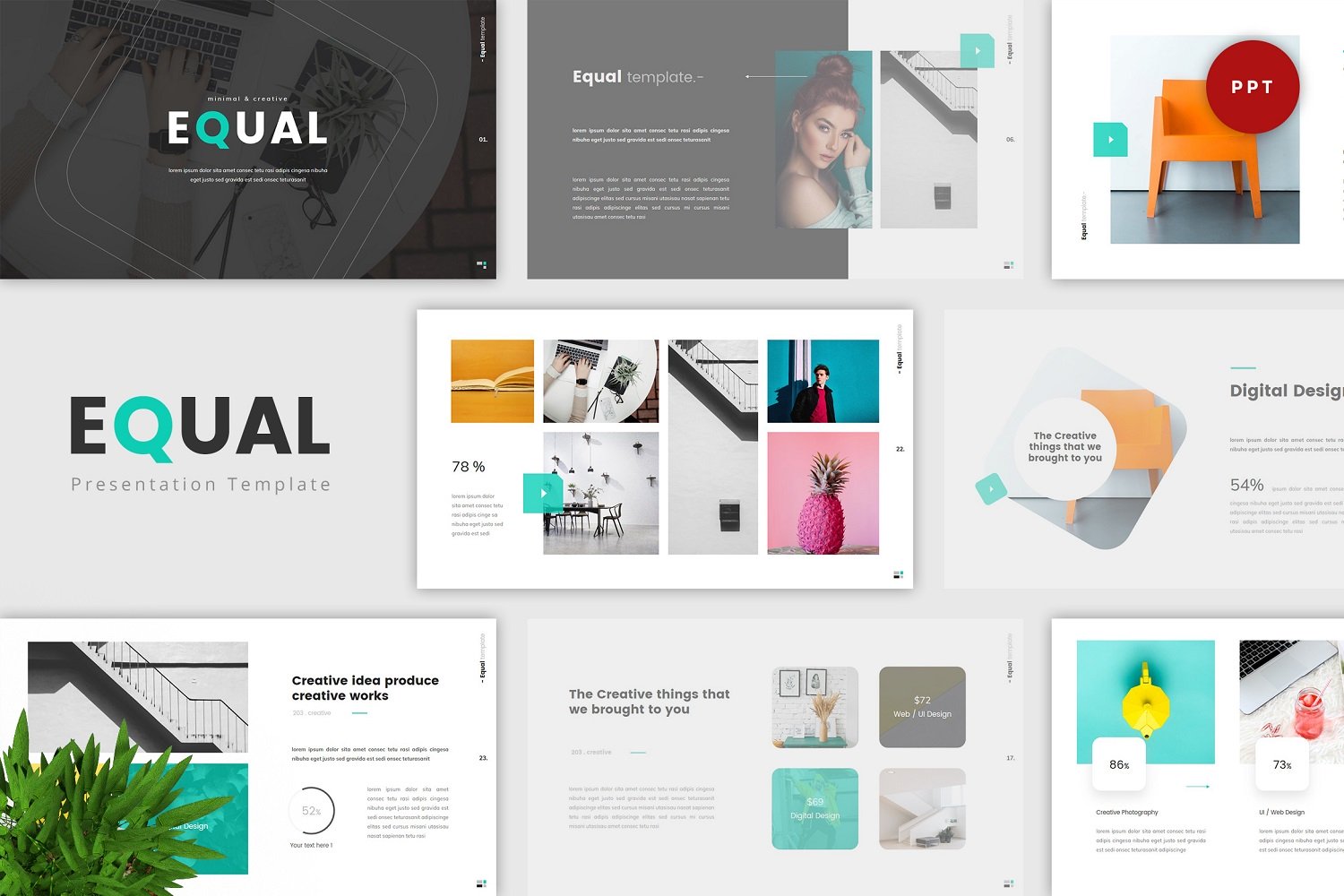 Kit Graphique #108711 Presentation Creatif Divers Modles Web - Logo template Preview