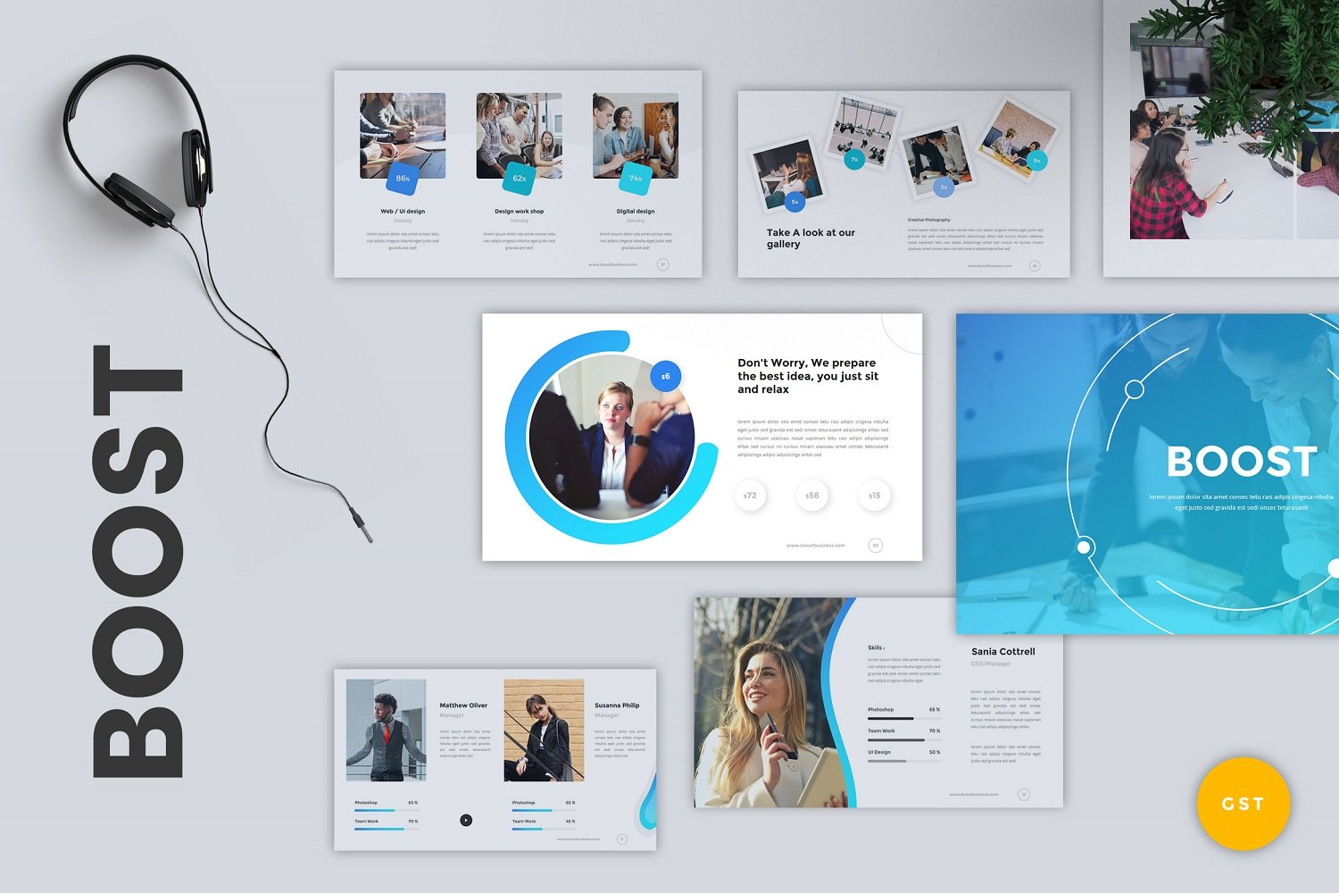 Kit Graphique #108742 Presentation Creatif Divers Modles Web - Logo template Preview