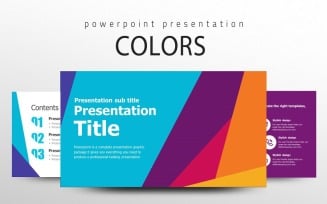 Colors PPT PowerPoint template
