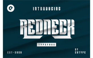 Redneck Bold Typeface Font