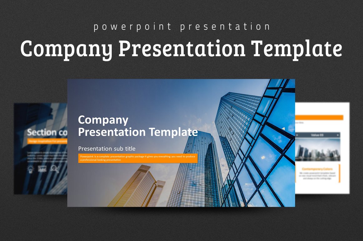 Template #108898 Simple Presentation Webdesign Template - Logo template Preview