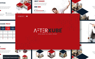 Afterxube PowerPoint template