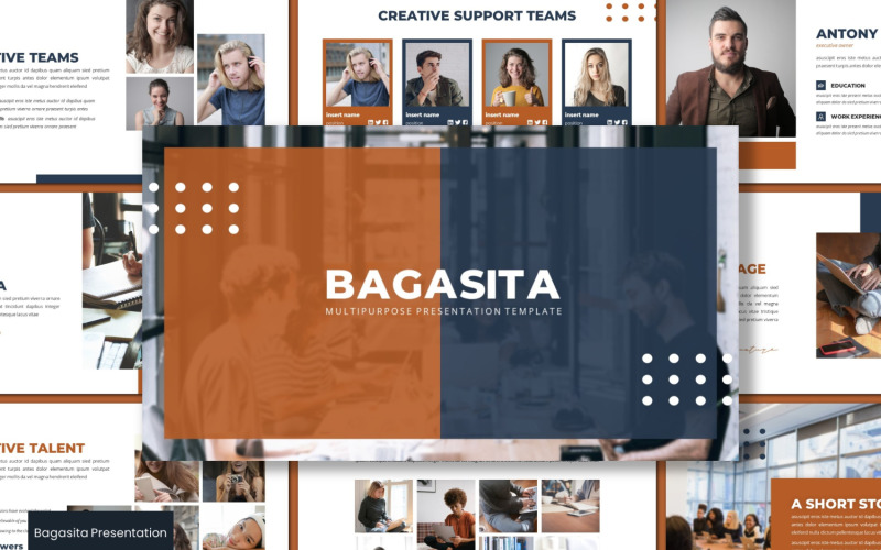 Bagasita PowerPoint template PowerPoint Template