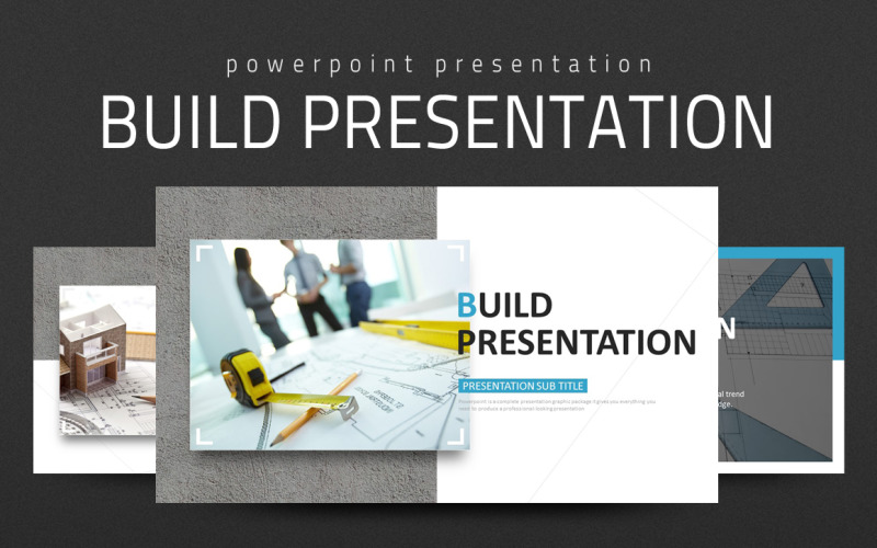 Build Presentation PowerPoint template PowerPoint Template