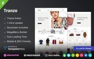 Tranzo Fashion Accessories Store PrestaShop Theme