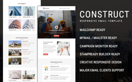 Construct - Email Newsletter Template